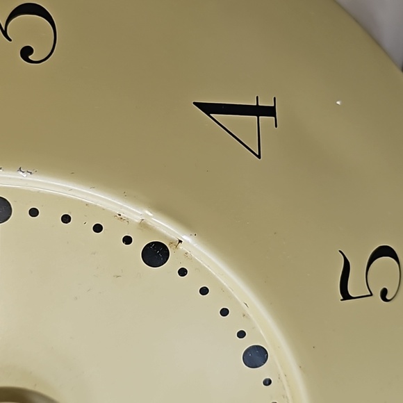 Vintage 1950s Westclox wall clock. Working conditions. - Picture 6 of 11